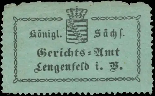 K.S. Gerichtsamt Lengenfeld