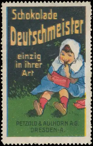 Schokolade Deutschmeister einzig in ihrer Art