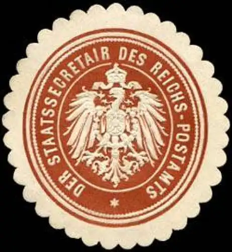 Der Staatssecretair des Reichs - Postamts