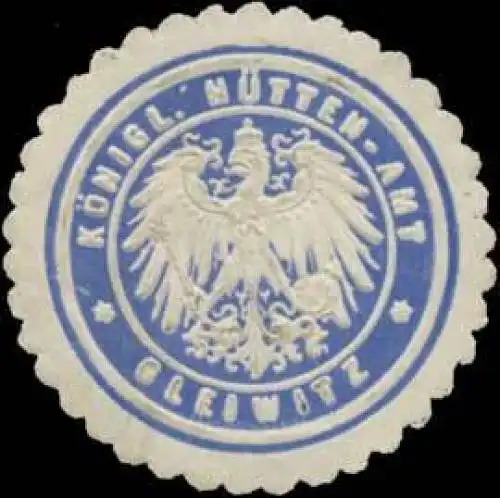 K. HÃ¼ttenamt Gleiwitz
