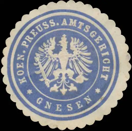 K.Pr. Amtsgericht Gnesen/Posen