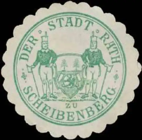 Der Stadtrath zu Scheibenberg