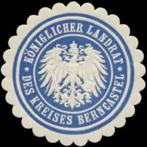 K. Landrat des Kreises Bernkastel