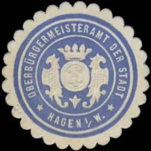 Oberbürgermeisteramt der Stadt Hagen/W
