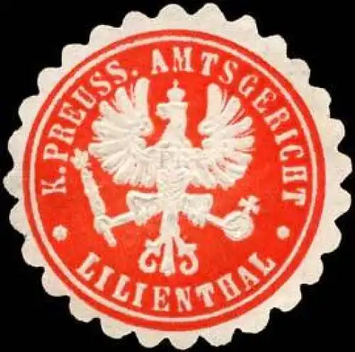 KÃ¶niglich Preussisches Amtsgericht - Lilienthal