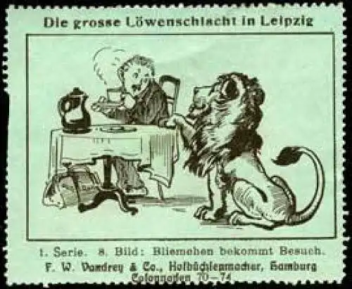 Die grosse Löwenschlacht in Leipzig