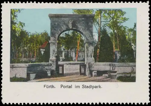 Portal im Stadtpark