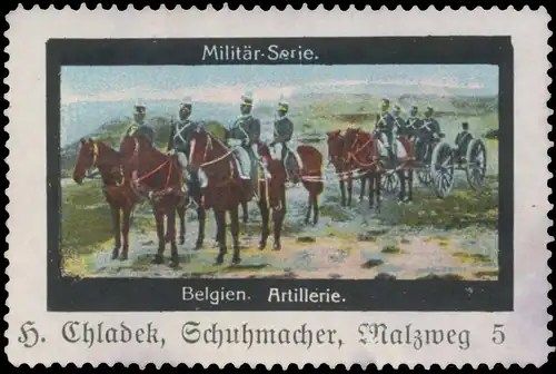 Artillerie Belgien