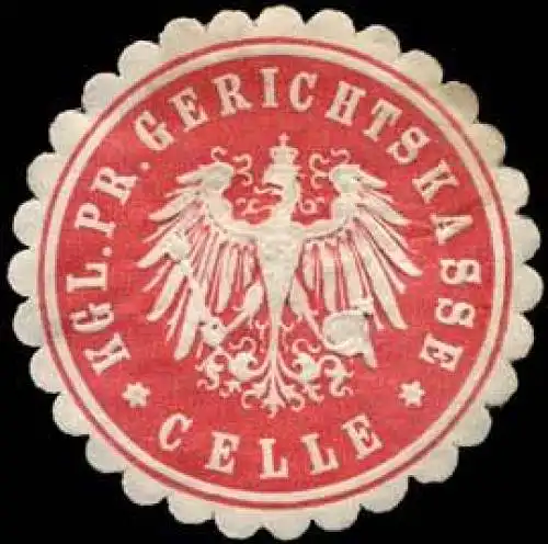 Königlich Preussische Gerichtskasse Celle