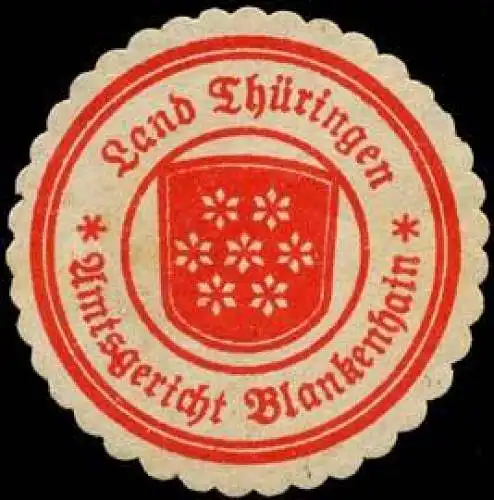 Land ThÃ¼ringen - Amtsgericht Blankenhain