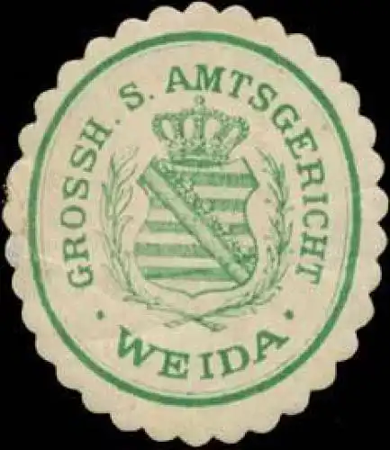 Gr. S. Amtsgericht Weida