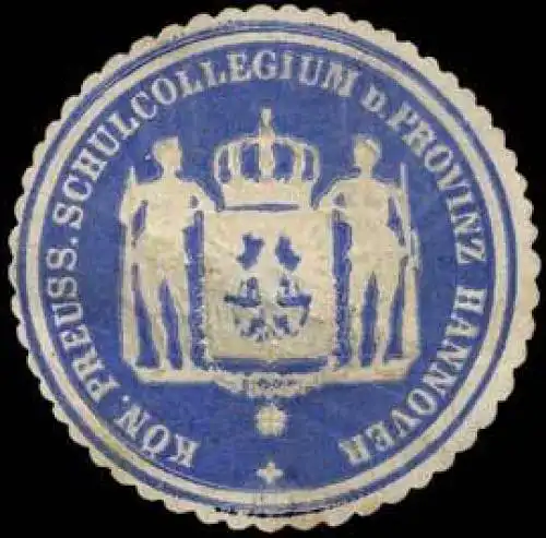 K.Pr. Schulkollegium der Provinz Hannover