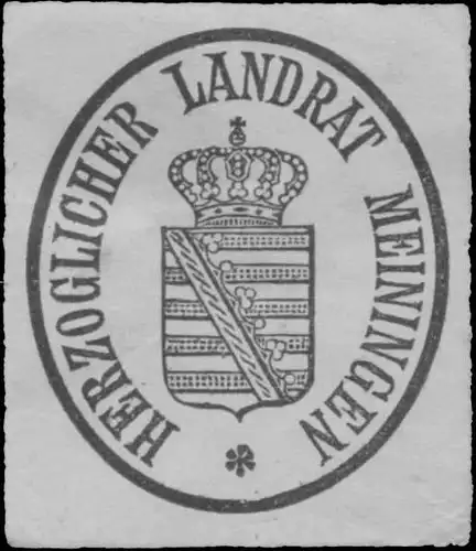 H. Landrat Meiningen