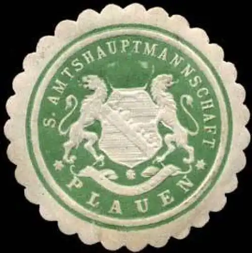 Königlich Sächsische Amtshauptmannschaft - Plauen