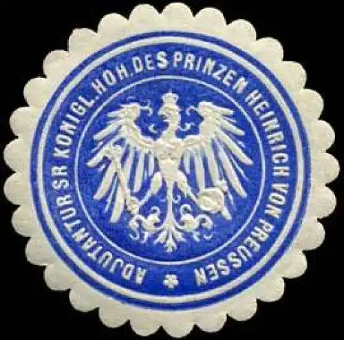 Adjutantur Seiner KÃ¶niglichen Hoheit des Prinzen Heinrich von Preussen