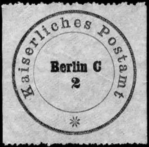 Kaiserliches Postamt Berlin C 2