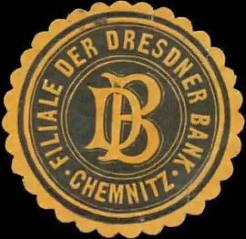 Filiale der Dresdner Bank Chemnitz