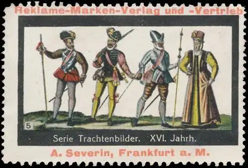 Tracht XVI. Jahrhundert