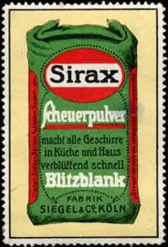 Sirax Scheuermittel