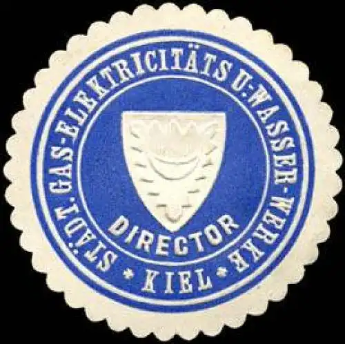 Director-Städtische Gas-Elektricitäts und Wasserwerke-Kiel