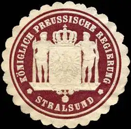 KÃ¶niglich Preussische Regierung - Stralsund