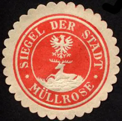 Siegel der Stadt - MÃ¼llrose