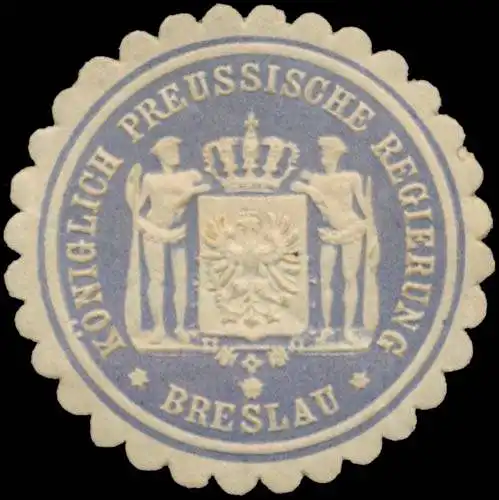 K.Pr. Regierung Breslau