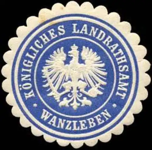 KÃ¶nigliches Landrathsamt - Wanzleben