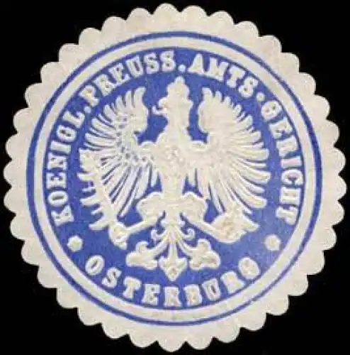Koeniglich Preussisches Amts-Gericht - Osterburg