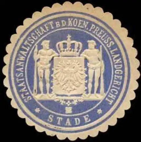 Staatsanwaltschaft bei dem Koeniglich Preussischen Landgericht - Stade