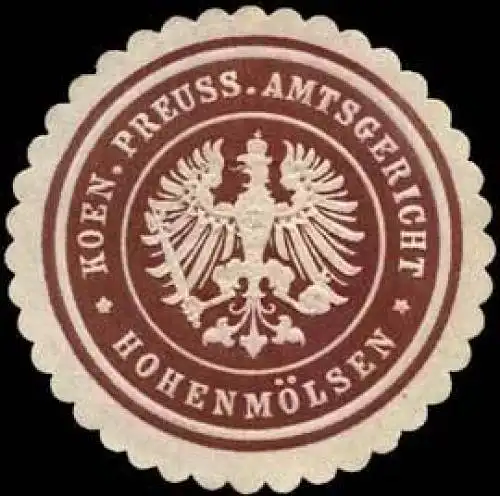 Koeniglich Preussisches Amtsgericht - Hohenmölsen