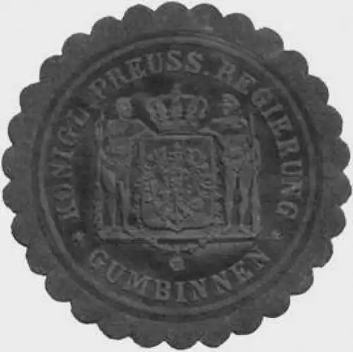 K.Pr. Regierung Gumbinnen