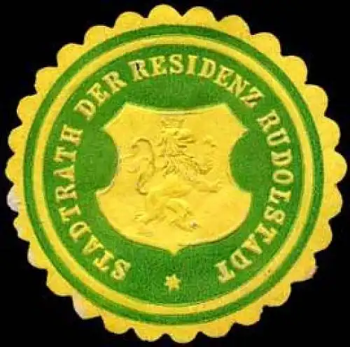 Stadtrath der Residenz Rudolstadt