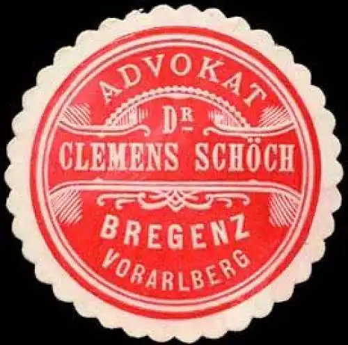 Advokat Dr. Clemens Schöch - Bregenz - Vorarlberg