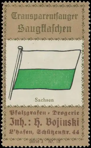 Sachsen Flagge