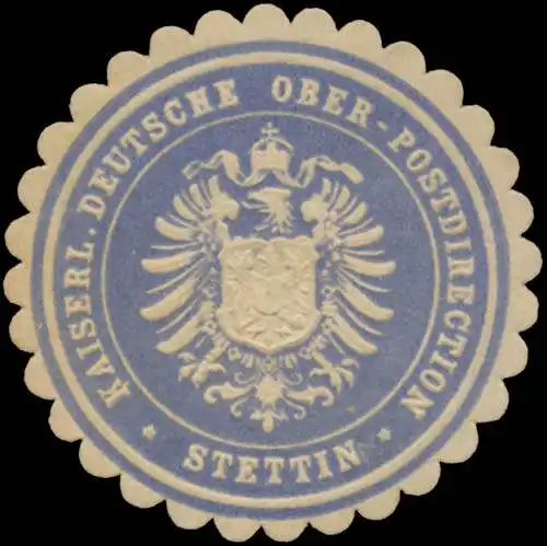 K. Deutsche Ober-Postdirection Stettin