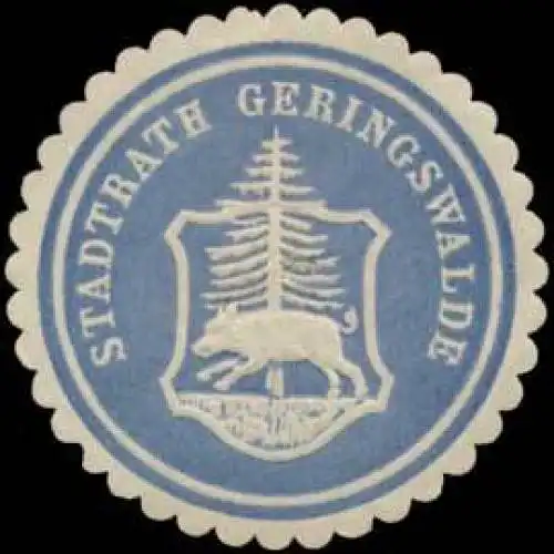 Stadtrath Geringswalde (Schwein)