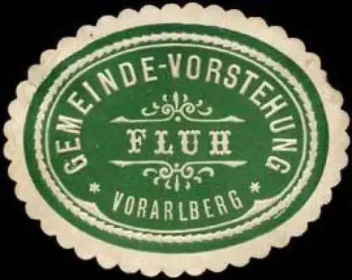 Gemeinde-Vorstehung Fluh - Vorarlberg