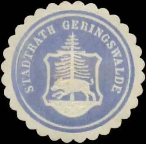 Stadtrath Geringswalde (Schwein)