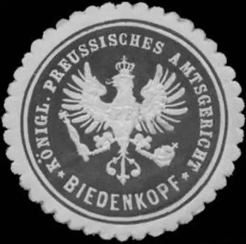 K.Pr. Amtsgericht Biedenkopf