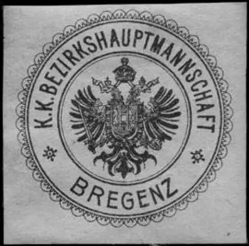 K.K. Bezirkshauptmannschaft - Bregenz