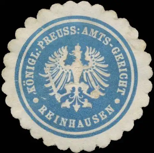 K. Pr. Amtsgericht Reinhausen