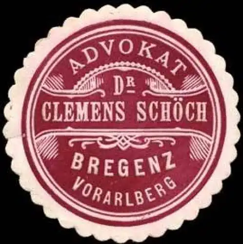 Advokat Dr. Clemens SchÃ¶ch - Bregenz - Vorarlberg