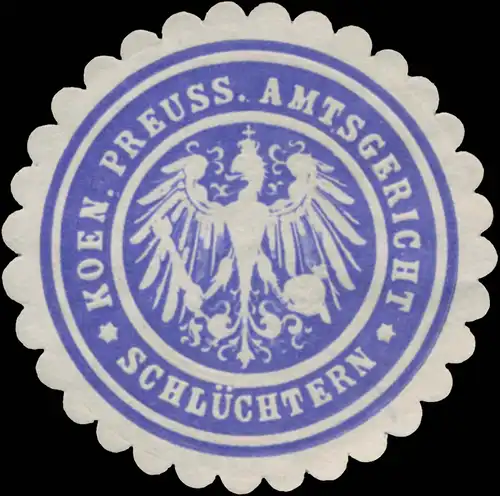 K.Pr. Amtsgericht SchlÃ¼chtern