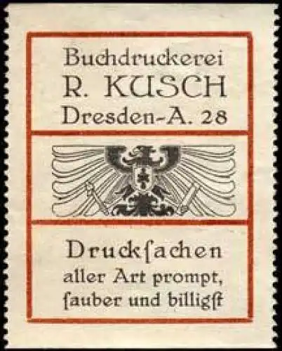 Buchdruckerei Reinhold Kusch