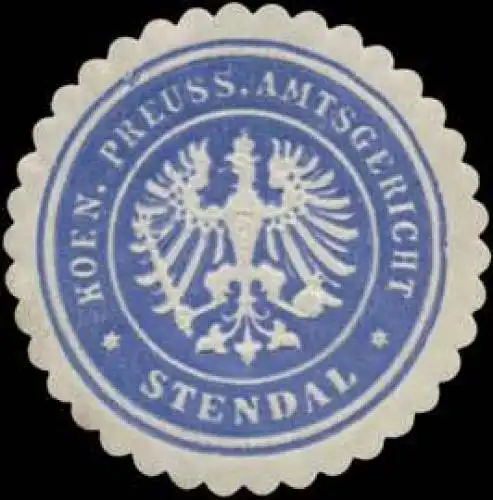 K.Pr. Amtsgericht Stendal