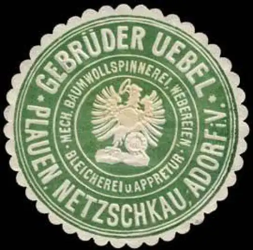 Mechanische Baumwollspinnerei - Weberei GebrÃ¼der Uebel