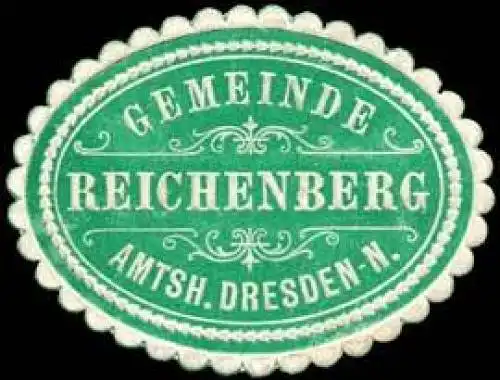 Gemeinde Reichenberg - Amtsh. Dresden-Neustadt