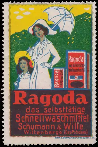 Ragoda das selbsttÃ¤tige Schnellwaschmittel