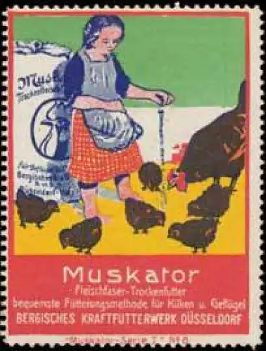 Muskator-Fleischfaser-Trockenfutter